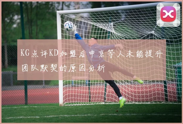 KG点评KD加盟后申京等人未能提升团队默契的原因分析