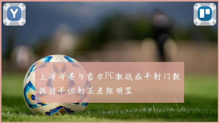 上海海港与首尔FC激战成平射门数据持平但射正差距明显